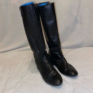 Born Black Leather Boots